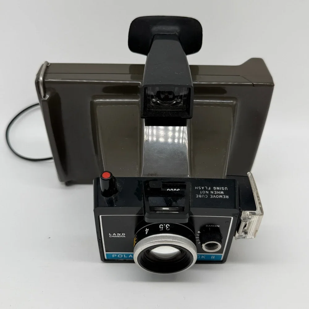 Vintage Polaroid Colorpack II Land Camera  Brown Instant Pack Film USA